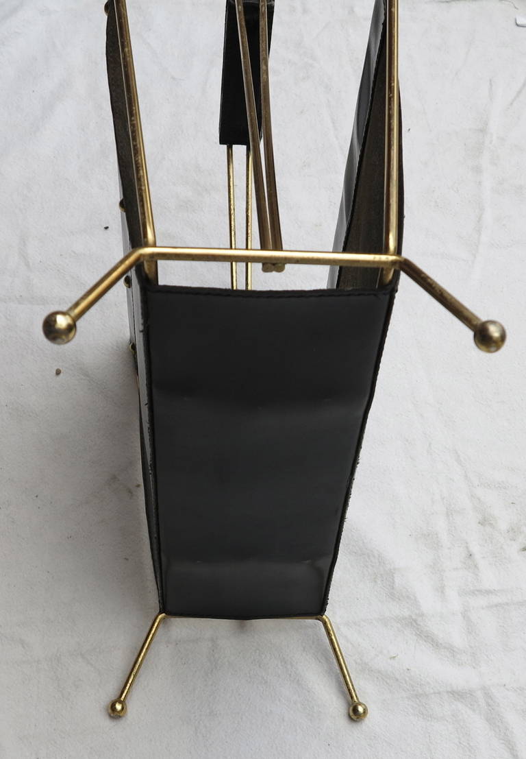 Book Rack by Jacques Adnet 2