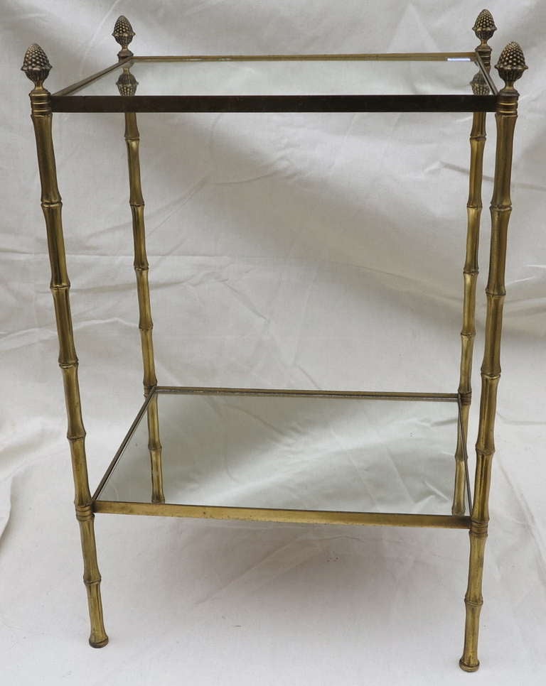 Bamboo Maison Bagues Style Serving Table