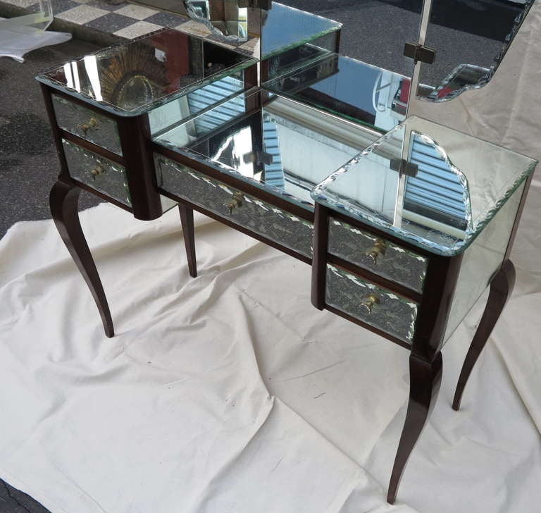 Dressing Table with Romantic Venetian Mirrors 2