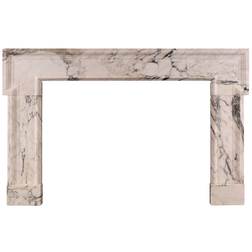 Large Georgian Style Marble Chimneypiece For Sale