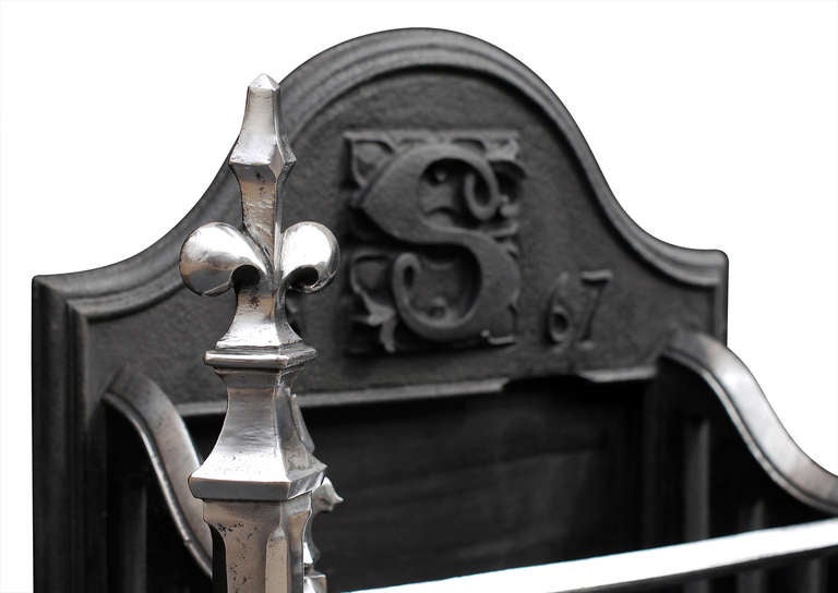 cast iron gothic grate