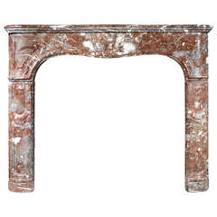 18th Century French Antique Marble Fire Surround 8