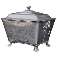 19th Century English Regency Coal / Log Bucket