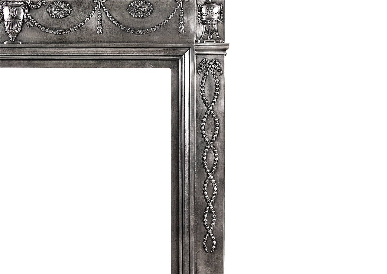 wrought iron mantel