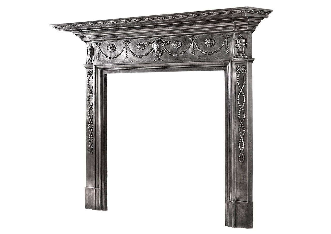 adam style fireplace