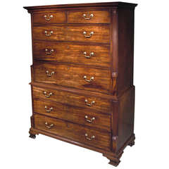 Mid-18th Century Mahogany Tallboy 10