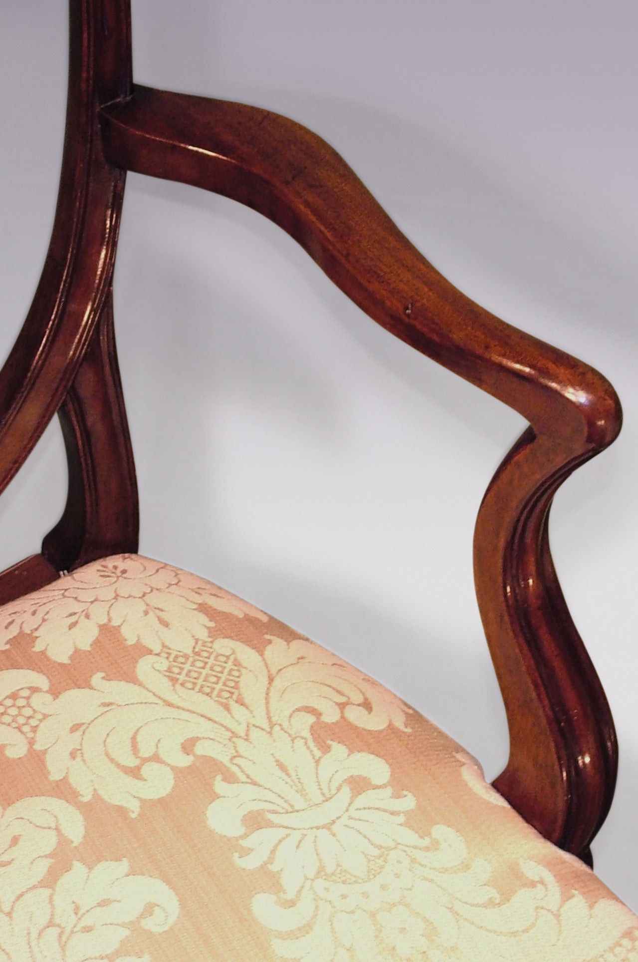 Great Britain (UK) 18th Century Hepplewhite Mahogany Dining Chairs