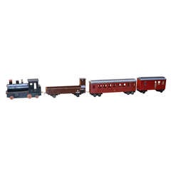 Set of Six Danish WW2-era "Uncle Harald's Trains"