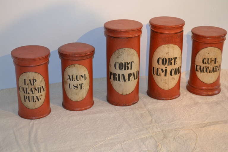 18th Century and Earlier 18th Century Apothecary Jars