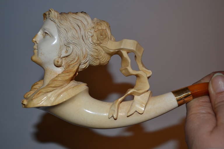 Mid 18th Century Meerschaum Pipe at 1stdibs