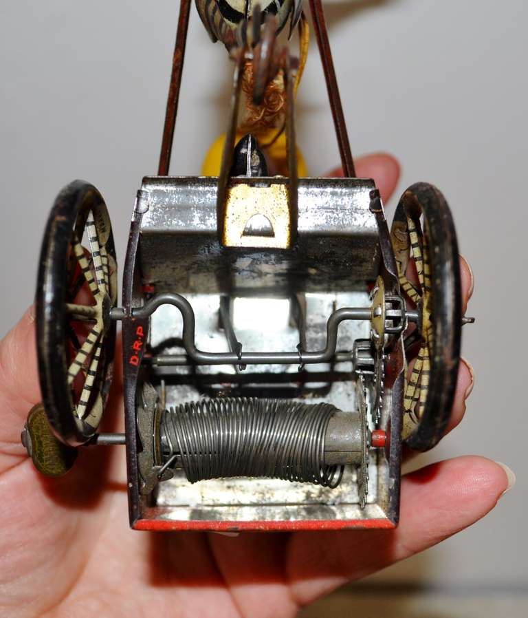 Lehmann Mechanical Metal Toys aus Metall mit Kolonialthema, Vintage im Angebot 6
