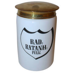 19th Century Apothecary Jar by Royal Copenhagen
