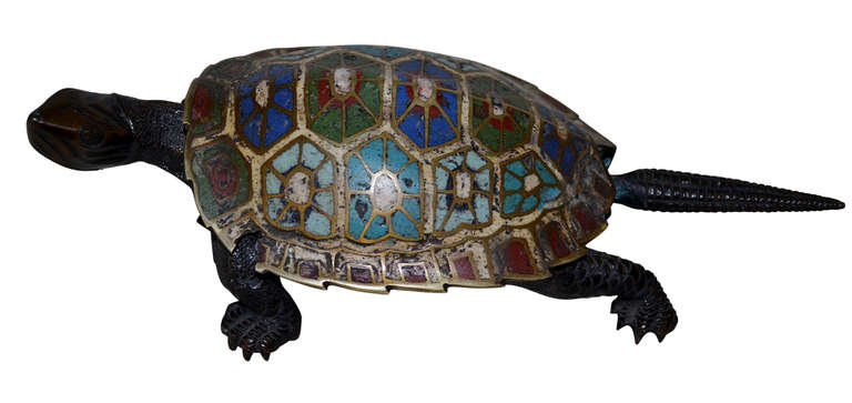 cloisonne turtle