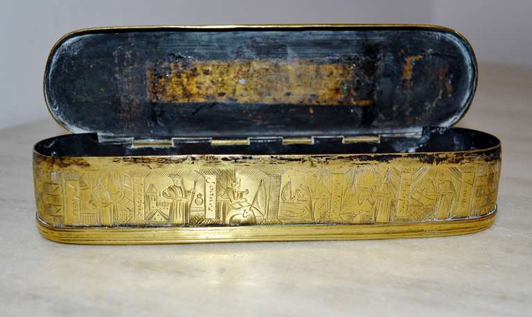 18th Century Dutch Snuff Box with the 12 Apostles 2