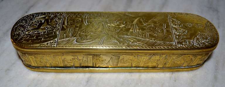 18th Century Dutch Snuff Box with the 12 Apostles 4