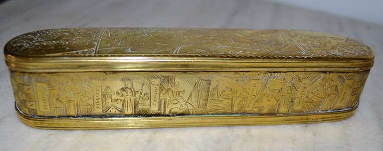 18th Century Dutch Snuff Box with the 12 Apostles 1