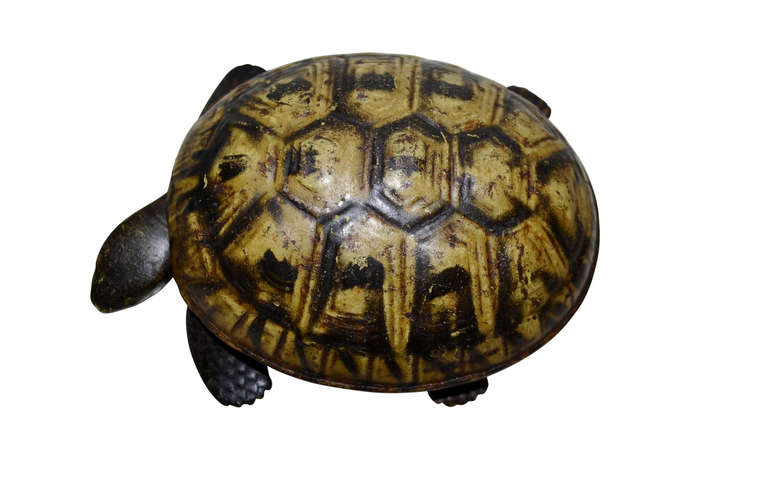 German 20th Century Lehmann Metal Toy Susi the Turtle