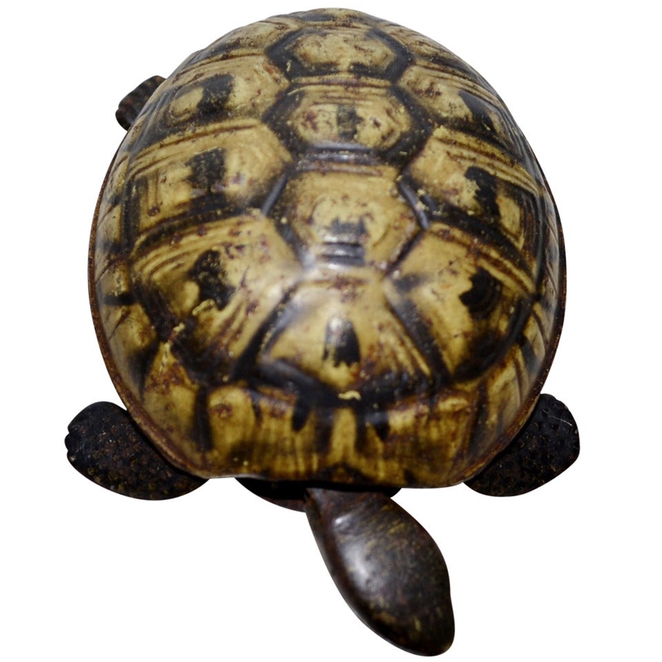 20th Century Lehmann Metal Toy Susi the Turtle