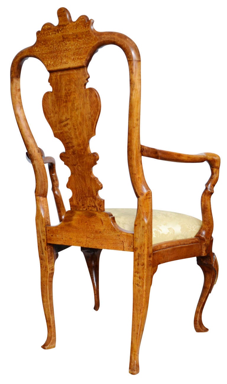 18th Century Rococo Chair In Good Condition In Copenhagen, K