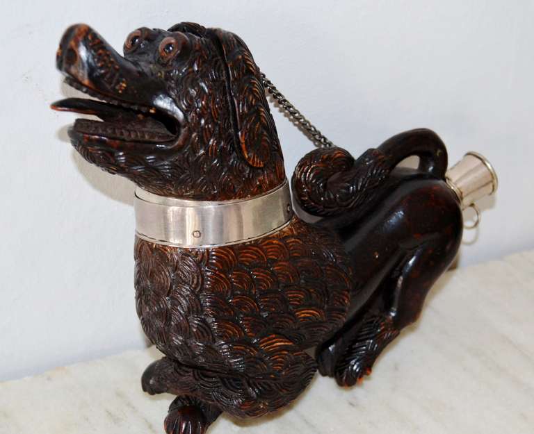 18th Century Large Swedish Dog Pipe In Excellent Condition In Copenhagen, K