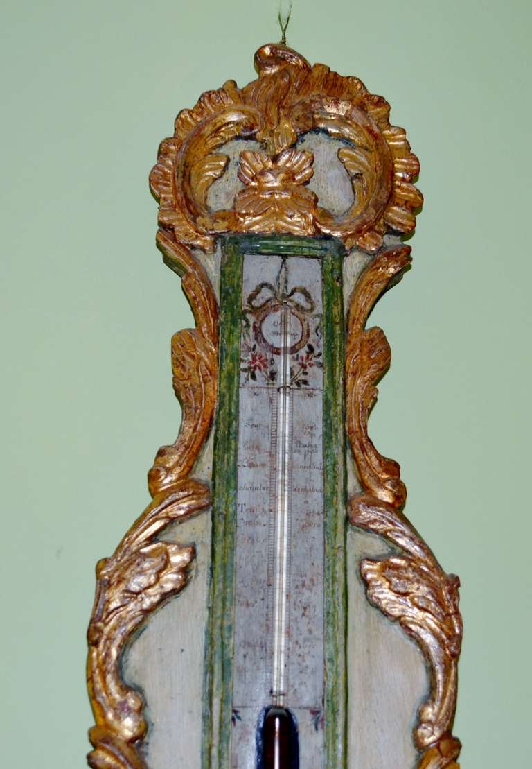 18th Century French Rococo Barometer 2