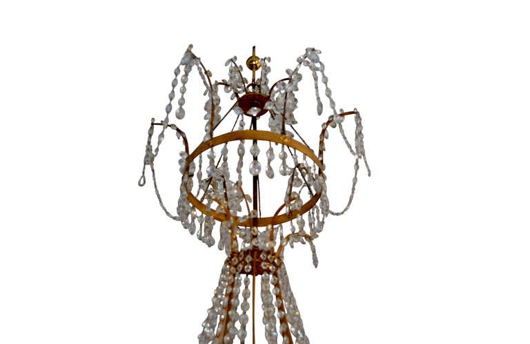 19th Century Empire Chandelier For Sale 3