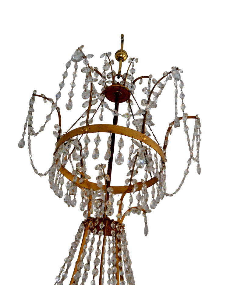 Stile impero Lampadario Impero del XIX secolo in vendita
