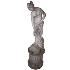 Gegossene Steinstatue der Aphrodite