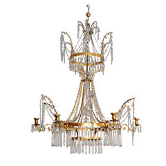 19th Century Empire Chandelier 9