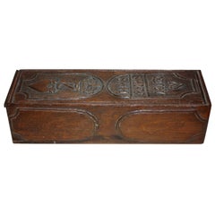 Antique 18th Century Pencil Box with King Christian VII Monogramme