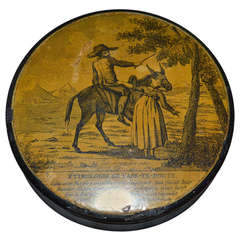18th Century Snuff Box With Secret Erotic Motive 1