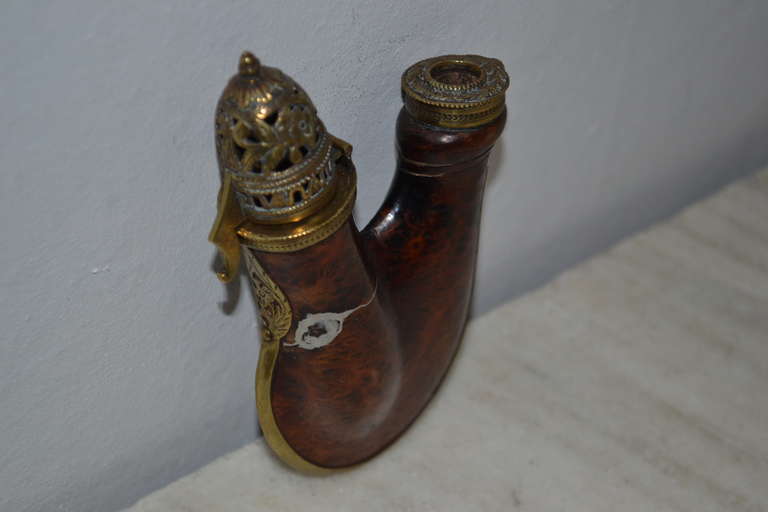 18th Century and Earlier 18th Century, German or Dutch Pipehead For Sale