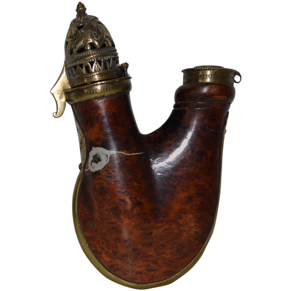 18th Century, German or Dutch Pipehead For Sale
