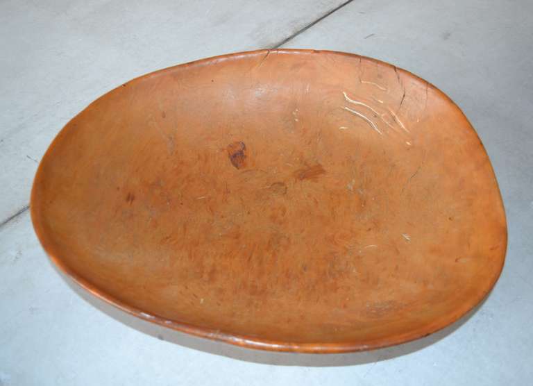 Folk Art 18th Century Wooden Dairy Bowls For Sale