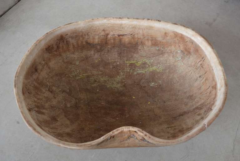 18th Century and Earlier 18th Century Wooden Dairy Bowls For Sale