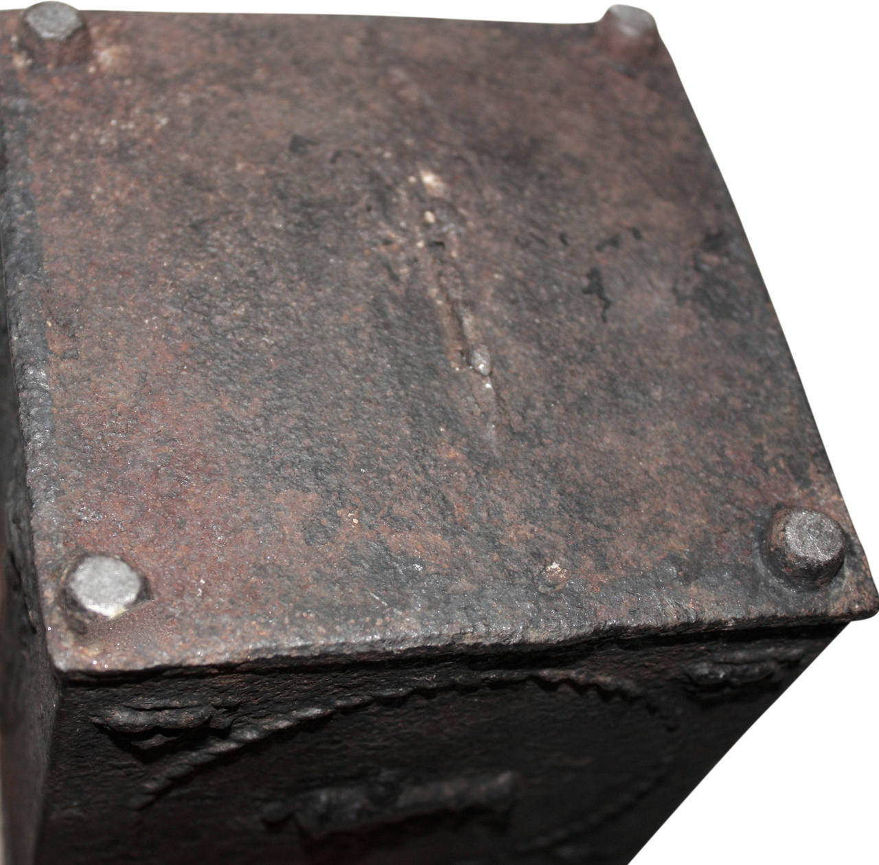 19th Century Cast Iron Cordite Box 4