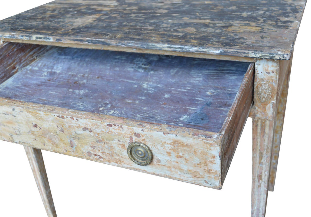 Late 18th Century Gustavian End Table 3