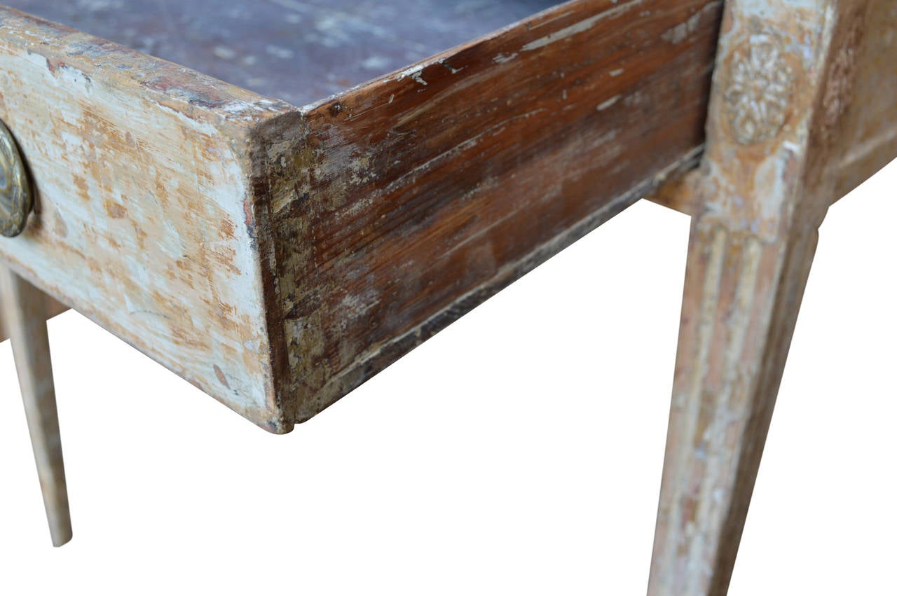 Late 18th Century Gustavian End Table 1