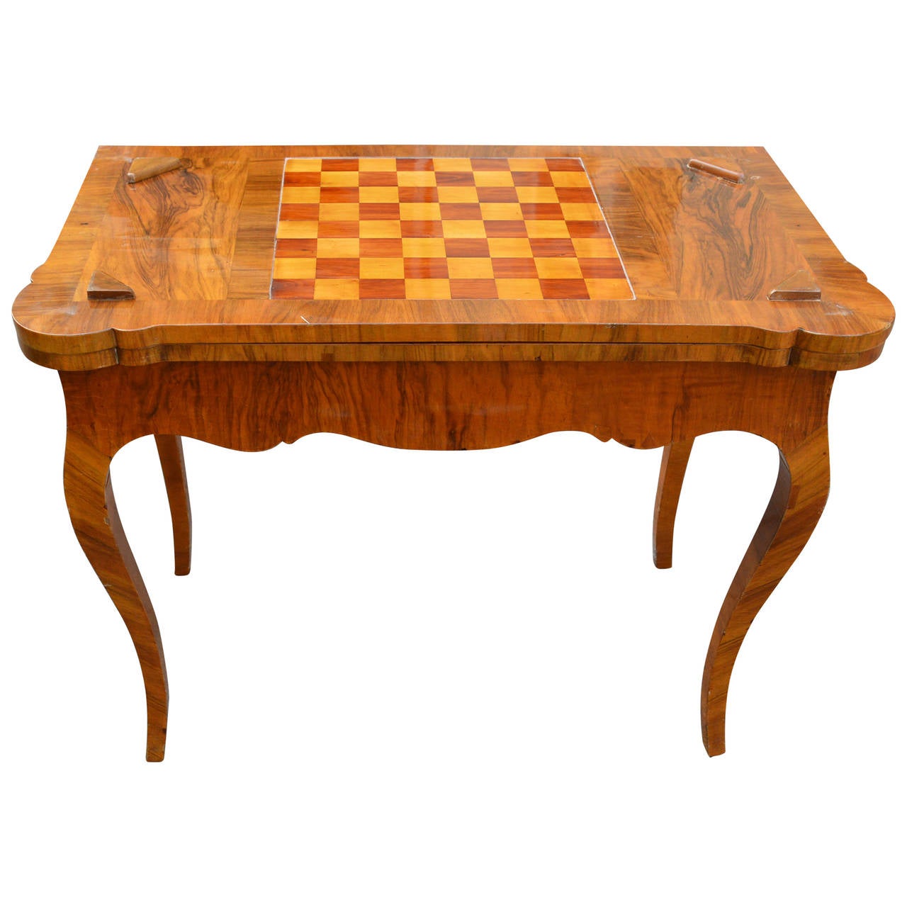Late 18th century chess and backgammon game table, signature attributed to Stockholm work.