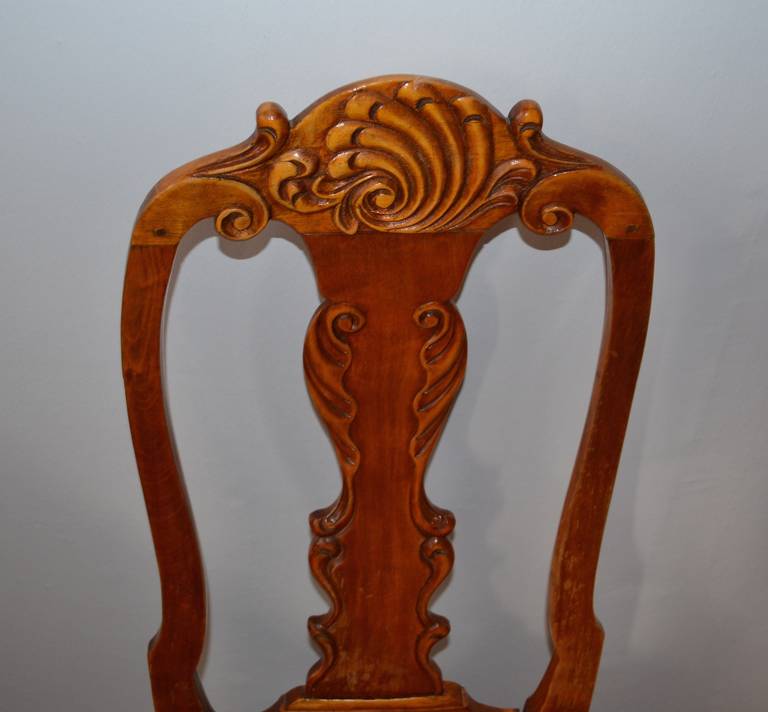 Paire de chaises rococo du XVIIIe siècle en vente 1