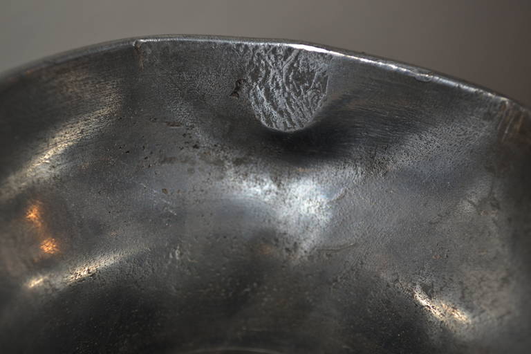 18th Century Large Baroque Pewter Pitcher 1