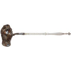 19th Century Silver Punch Ladle 7