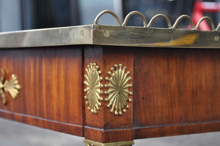 Wood Small Swedish table, circa 1810