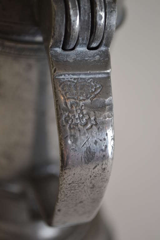 18th Century Pewter Pitcher 2