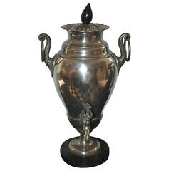 Early 19th Century Pewter Samovar