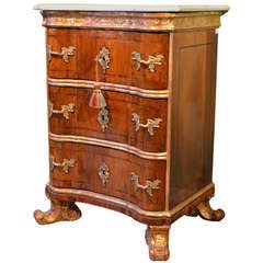 Antique 18th c. Baroque Chest Of Drawers