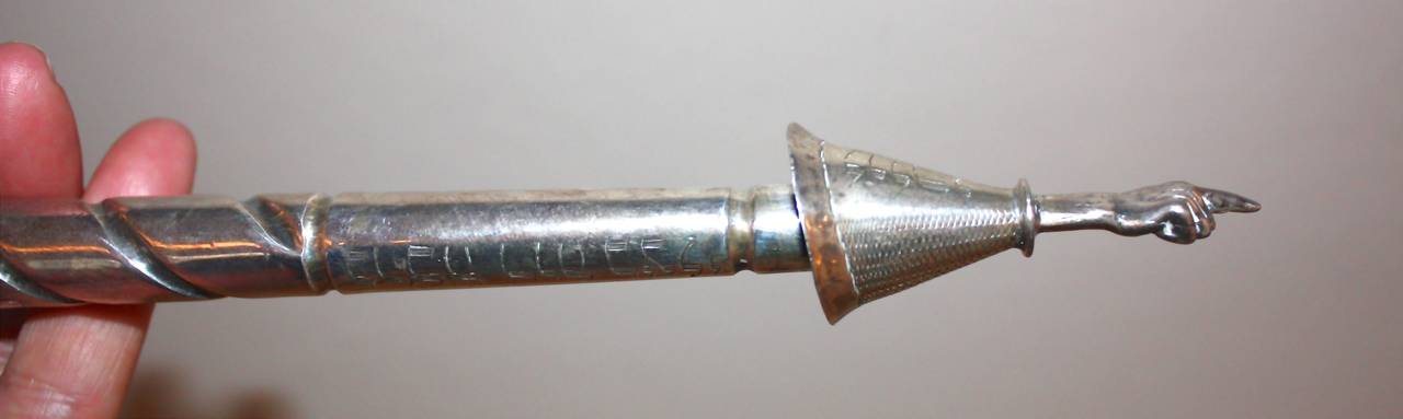 Judaical Silver Torah Pointer 4