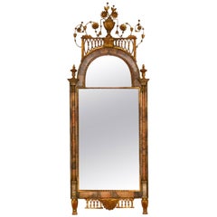 18th Century Altona Mirror with Bilbao Marble