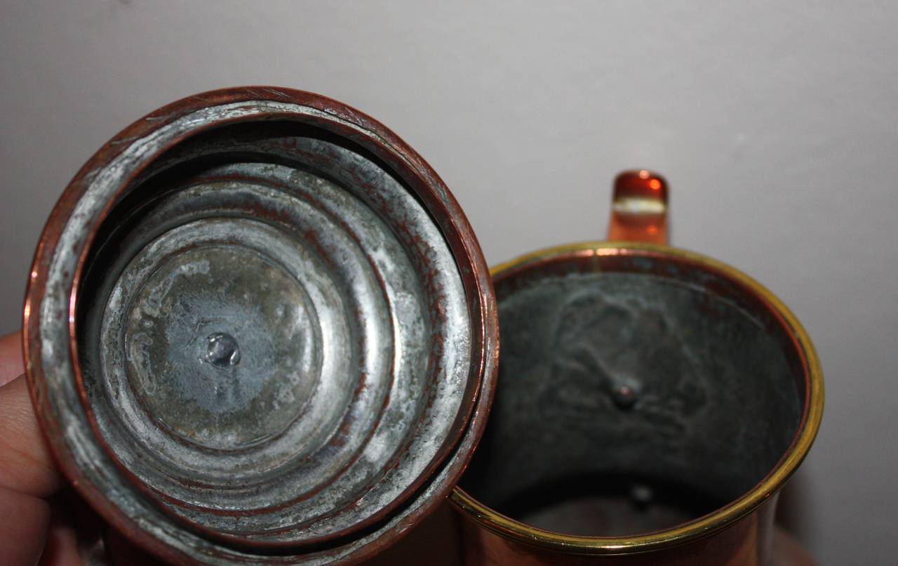 Rokoko-Samovar aus Kupfer, 18. Jahrhundert im Angebot 6