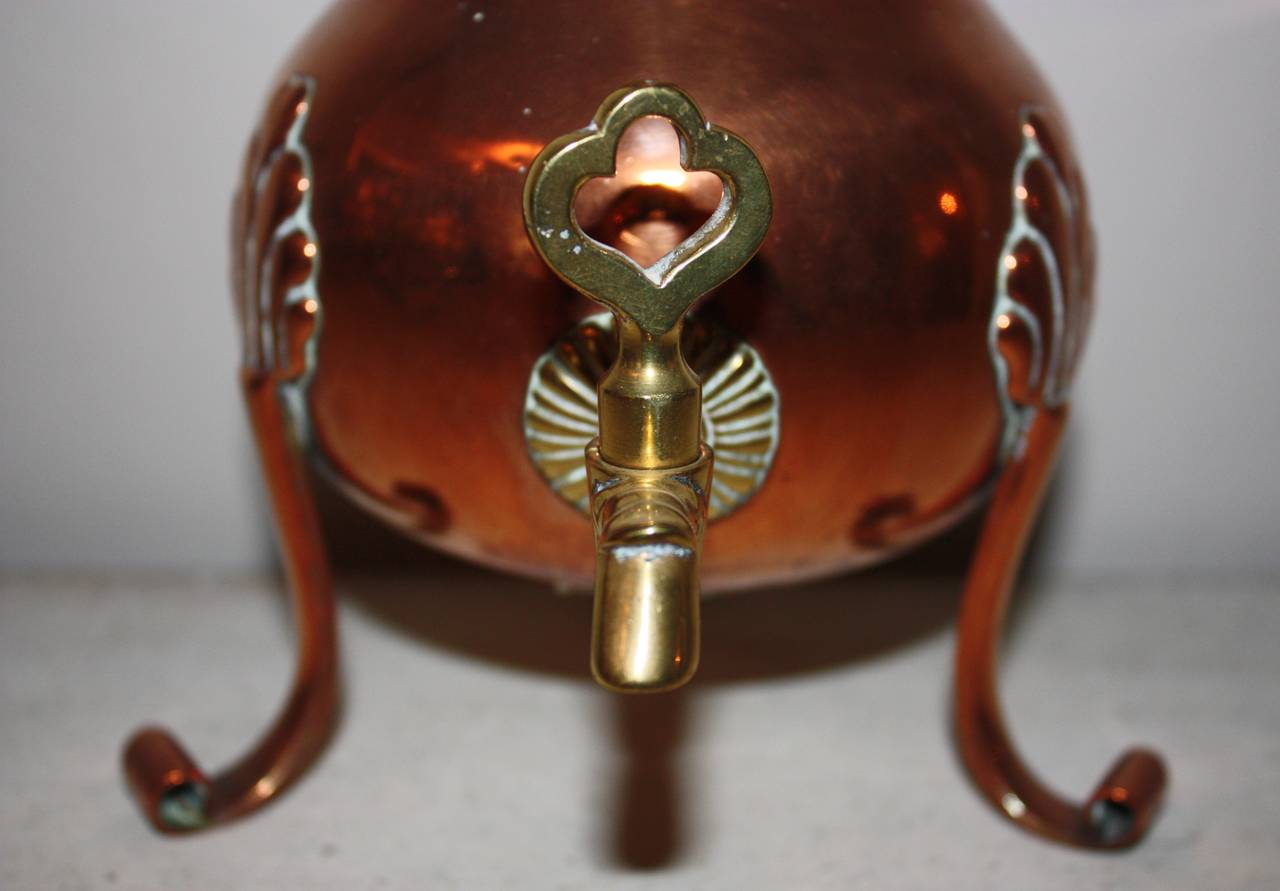 18th Century Rococo Copper Samovar For Sale 2